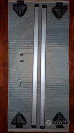 Barre portatutto per tetto in alluminio 127 cm ALU