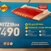 Fritz! Box 7490 base cordless DECT