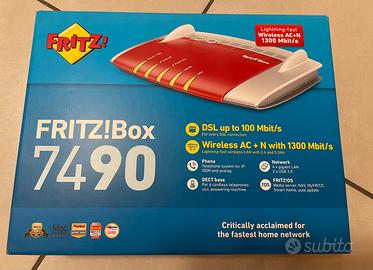 Fritz! Box 7490 base cordless DECT