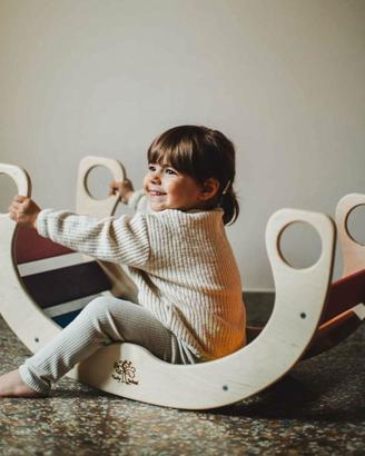 Rocker BabyWood rainbow
