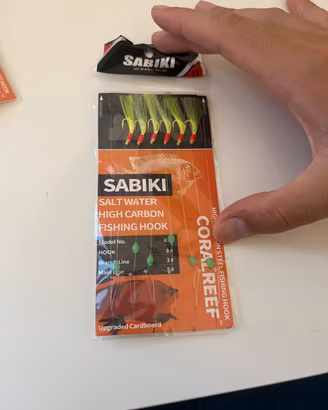 Sabiki taglia #8 (nuovi) 4 PEZZI DISPONIBILI!!