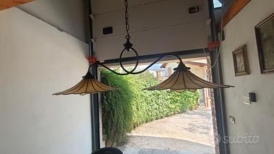Lampadario a soffitto e applique/puntoluce a muro