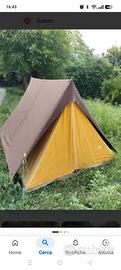 Tenda canadese 3 posti