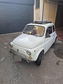 Fiat 500 L 1972 conservata in garage, sana.