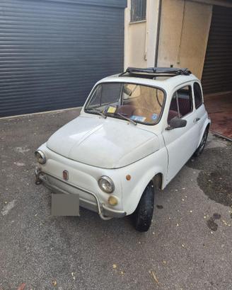 Fiat 500 L 1972 conservata in garage, sana.