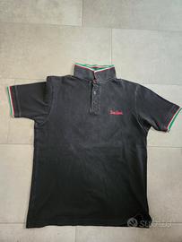 Polo uomo Three Stroke nera taglia M 