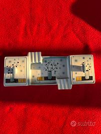 Porta sigarette posa cenere 1950 Alfa Porcellane