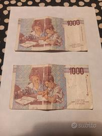 rare 1000 lire del 3 ottobre 1990