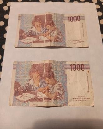 rare 1000 lire del 3 ottobre 1990