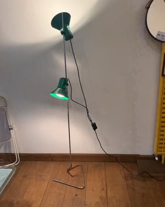 Lampada piantana design vintage Guzzini verde