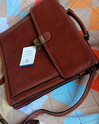borsa 24 ore da lavoro in pelle  da uomo