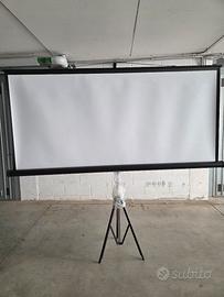 Telo per proiezione nuovo mai utilizzato