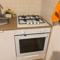 Piano cottura 4 fuochi bianco