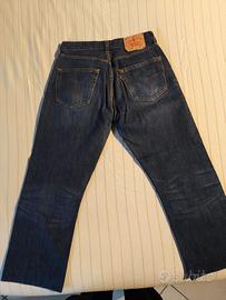 Pantalone blue jeans vintage Levi Strauss donna