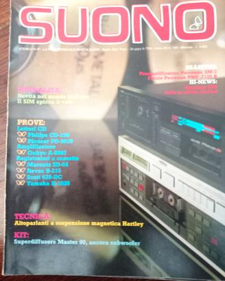 Rivista SUONO n° 150 del 1985