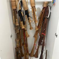 Zampogne , ciaramelle e ance