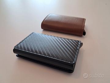 Portafoglio Uomo Metal Wallet Credit Card Holder