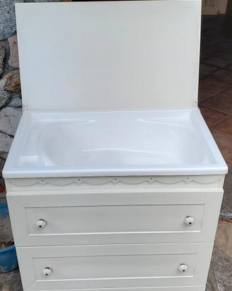 fasciatoio MIBB  laccato bianco