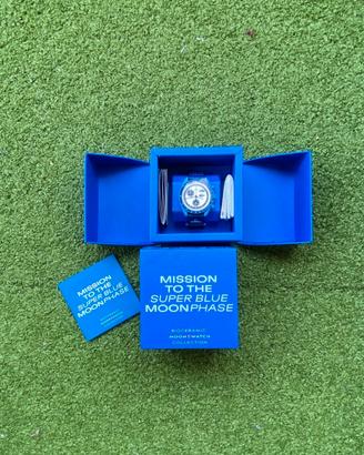 Omega x Swatch - Mission SuperBlue Moonphase 