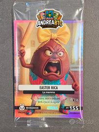 Carta Brainrot Promo "Easter Rica" Pasqua (Mamma)