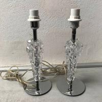Lampade da comodino in cristallo di Boemia