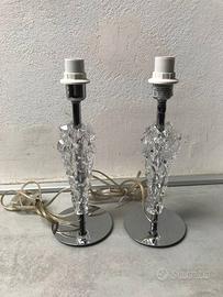 Lampade da comodino in cristallo di Boemia