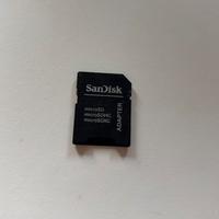 Adattatore SD SanDisk per microSD