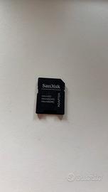 Adattatore SD SanDisk per microSD