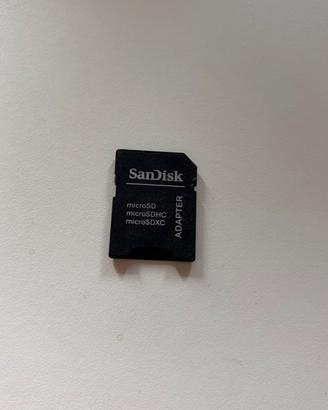 Adattatore SD SanDisk per microSD