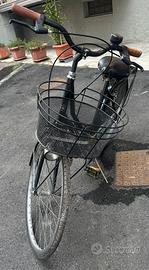 Bicicletta donna Coppi con cestino