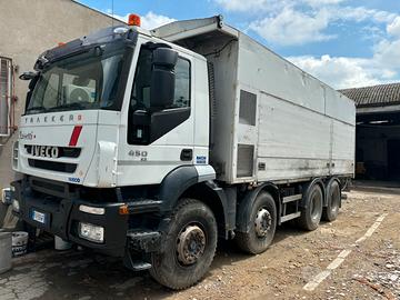 Camion massetti impianto brenat iveco trakker