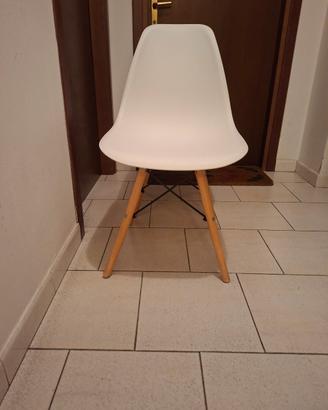 4 Sedie stile scandinavo 