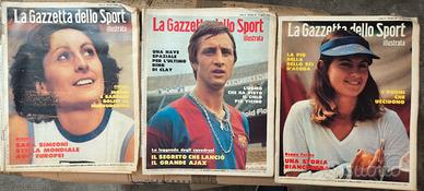 GAZZETTA DELLO SPORT  ILLUSTRATE ANNI 1978-1982 -