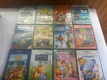 Lotto 12 dvd per bambini o da collezione
