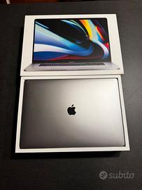 Apple MacBook pro 16 pollici 2019