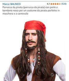 parrucca da pirata 