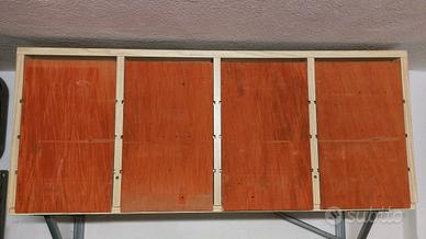 Portadocumenti libreria su misura 