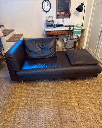 Chaise-longue nappa italiana