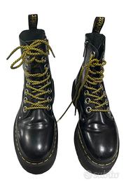 Dr Martens stivali platform Jadon Max in pelle
