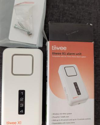 tiiwee X1 Allarme sirena per il sistema di aldomes
