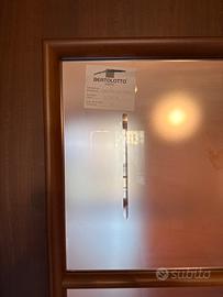Scorrevole Bertolotto in Legno e Vetro Decorato