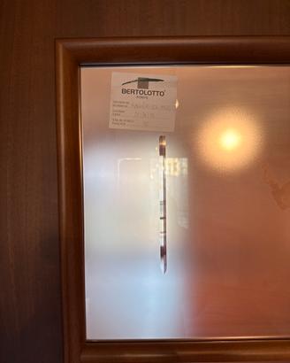 Scorrevole Bertolotto in Legno e Vetro Decorato
