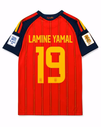 Maglia Spagna Lamine Yamal #19 Mondiali 2026 – S