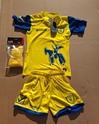 Maglia+Panta+Calze Chievo  Verona XS