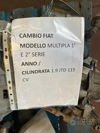 Cambio Fiat multipla 1.9 Jtd
