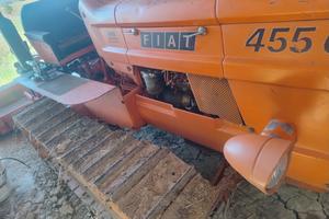 Trattore fiat 455 cingolato