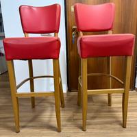 Sgabello vintage in legno