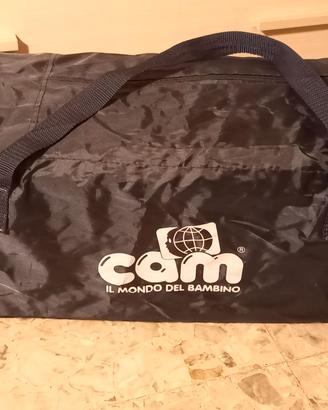 Lettino da campeggio con 2 materassi