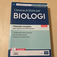 Libro per esame di stato per biologi