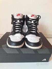 Scarpe Nike Dunk High Panda (2021) Black and White